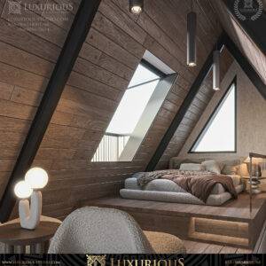 Cottage chalet design | تصميم شاليه الكوخ