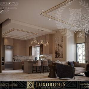 Contemporary Living Room | تصميم صالة طراز معاصر