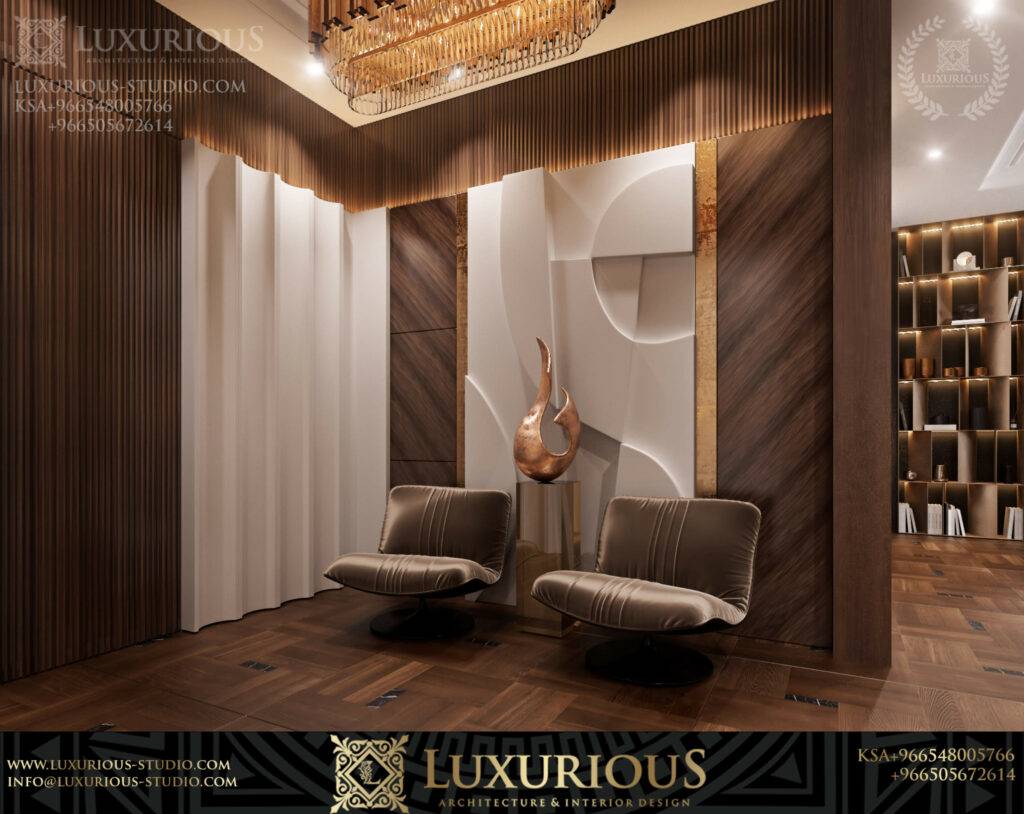 Luxury Office Design Saudi Arabia | تصميم مكتب فاخر في السعودية