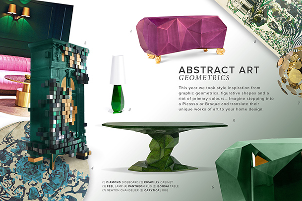 Abstract Art in Interior Design: Contemporary Furniture