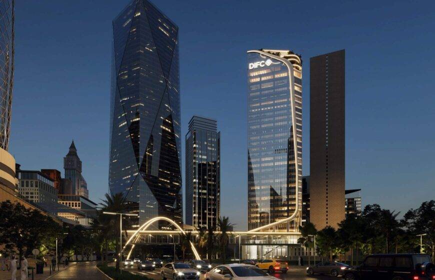 Aedas Announces Immersive Tower by DIFC