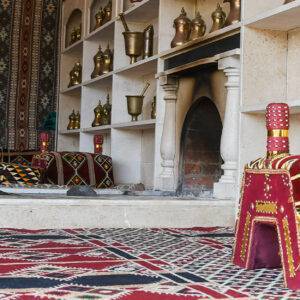 فن تصميم مجلس رجال سعودي تقليدي