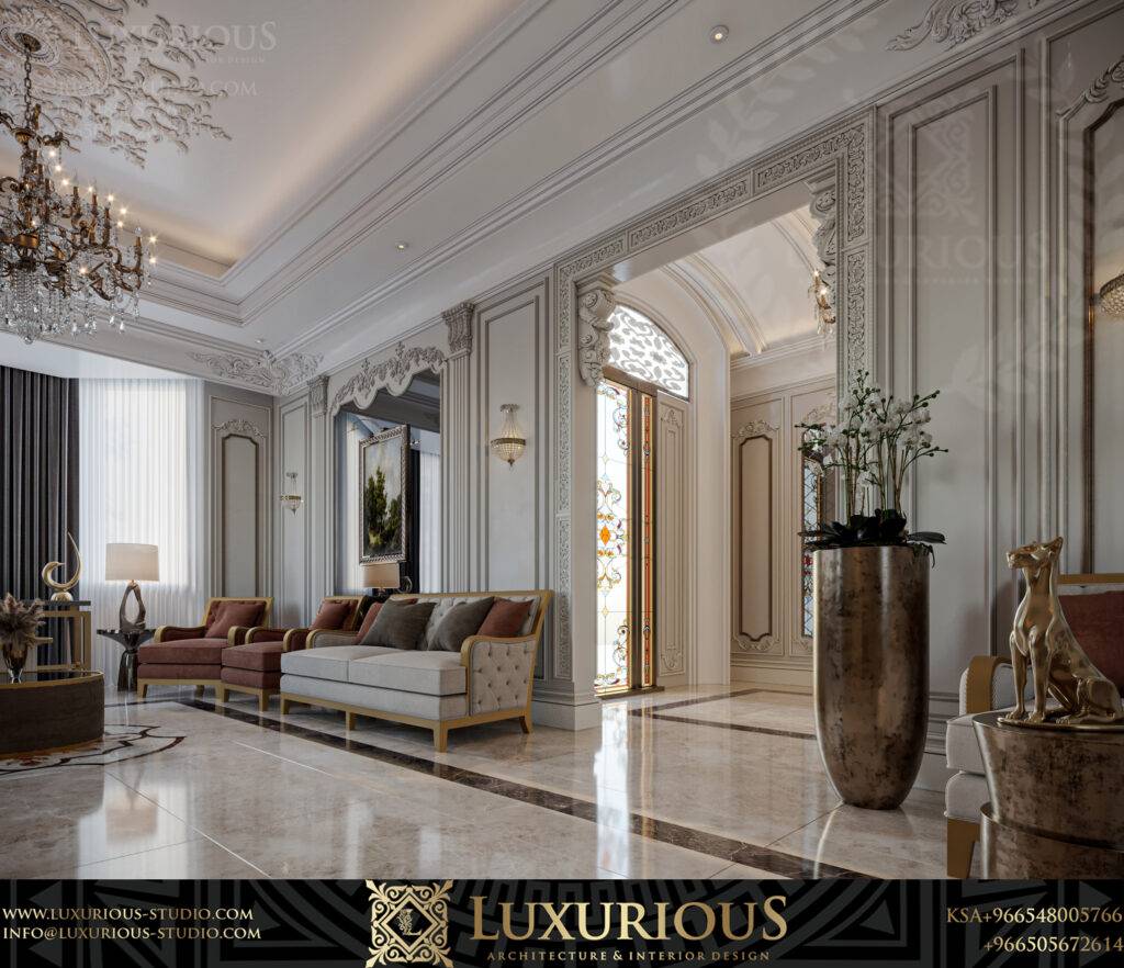 جناح ملكي كلاسيكي للضيوف