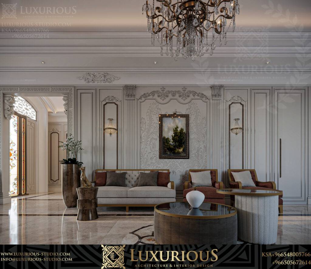 جناح ملكي كلاسيكي للضيوف