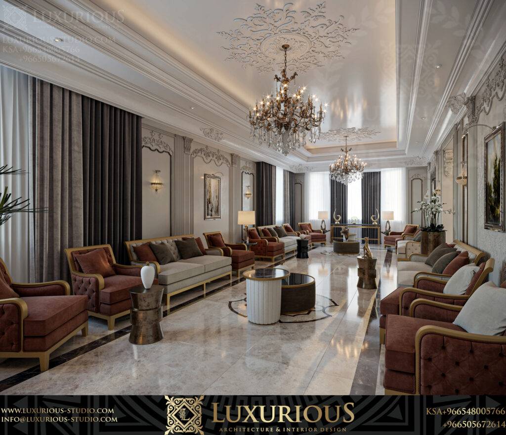 جناح ملكي كلاسيكي للضيوف