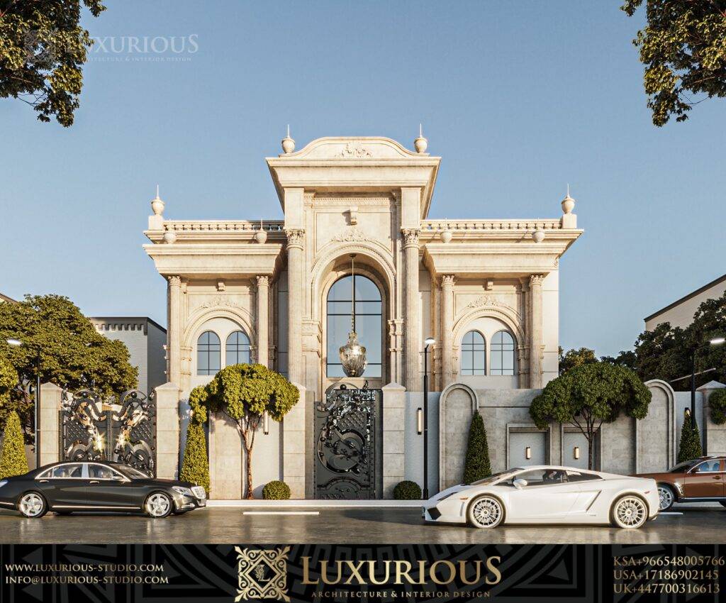 Luxury Classic Villa Exterior Design – Saudi Arabia