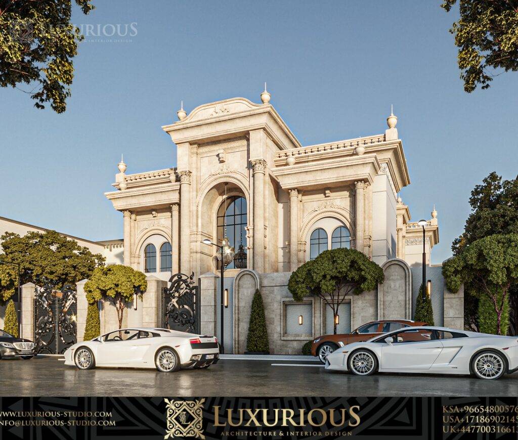 Luxury Classic Villa Exterior Design – Saudi Arabia