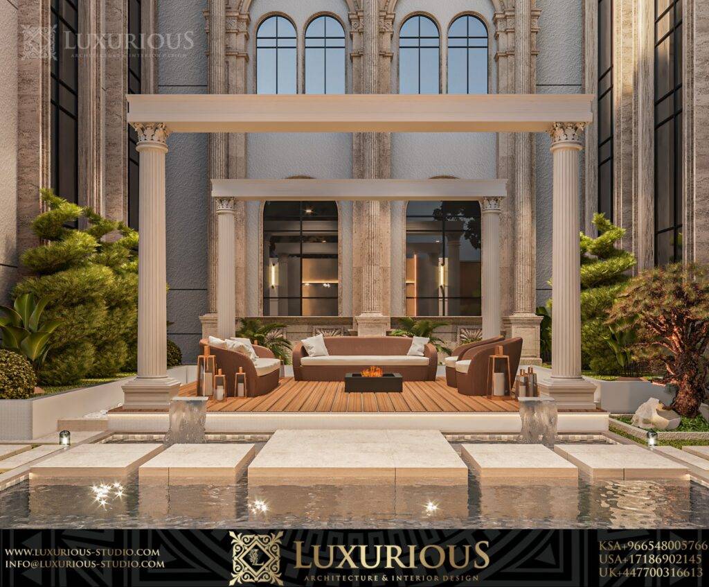 Luxury Classic Villa Exterior Design – Saudi Arabia