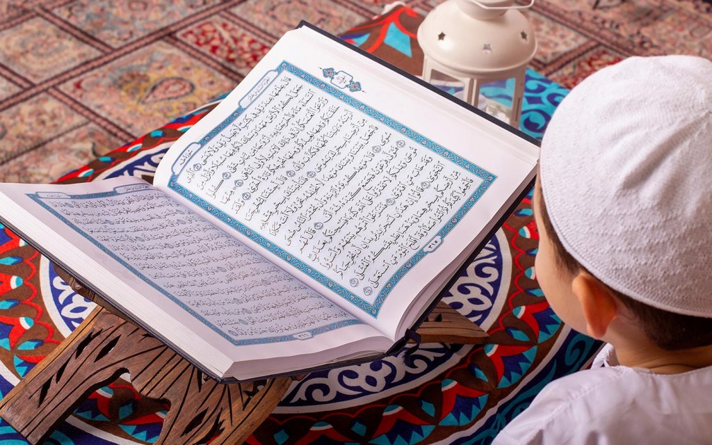 تصميم ركن الصلاة للأطفال