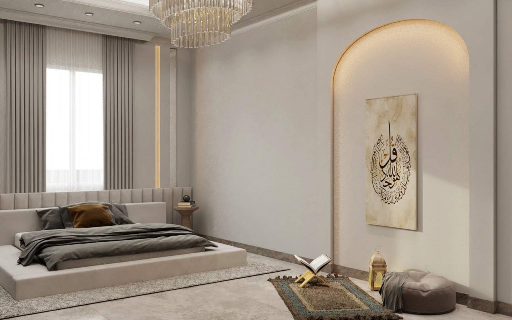 ديكور ركن الصلاة في المنزل