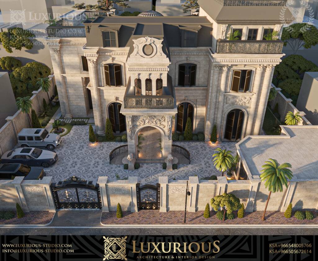 تصميم فلل كلاسيك