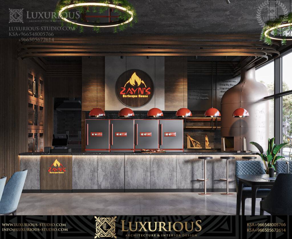 Zayns BBQ Restaurant Design