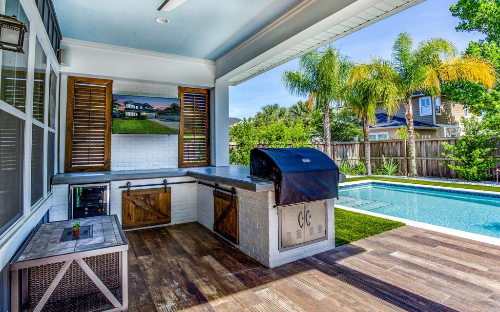 تصاميم مطابخ خارجية 