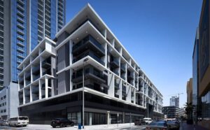 AMA Architecture Studio was engaged to craft a fresh façade design for a mid-rise residential building in JVC