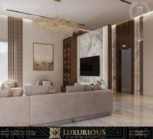 تصميم داخلي لفيلا مودرن معاصر– الدمام