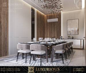 تصميم داخلي لفيلا مودرن معاصر– الدمام