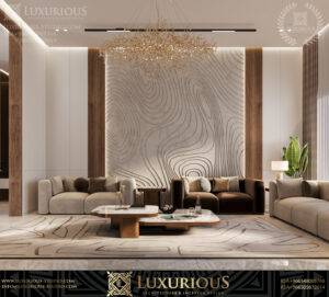 تصميم داخلي لفيلا مودرن معاصر– الدمام