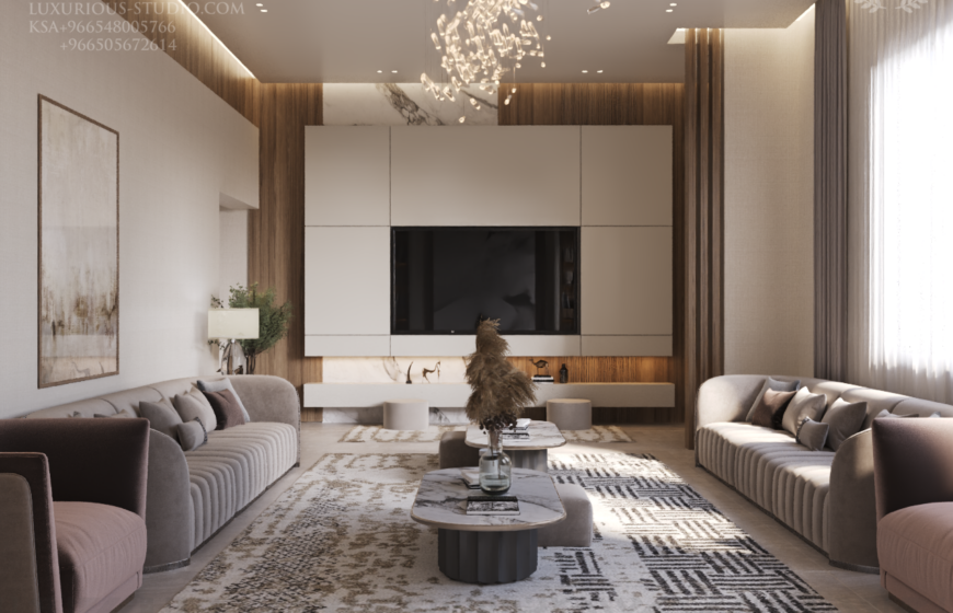 Modern Contemporary Villa Interior Design &ndash; Dammam