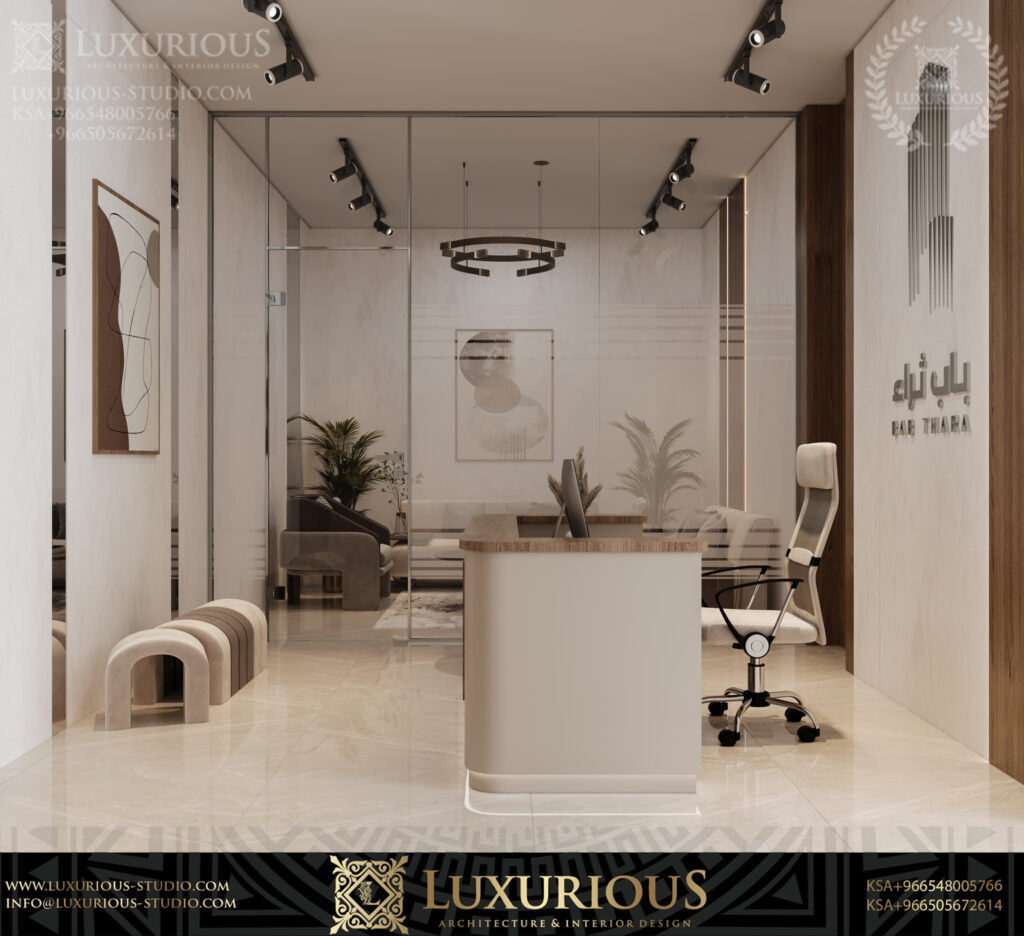 Office Interior Design Project for Real Estate Company