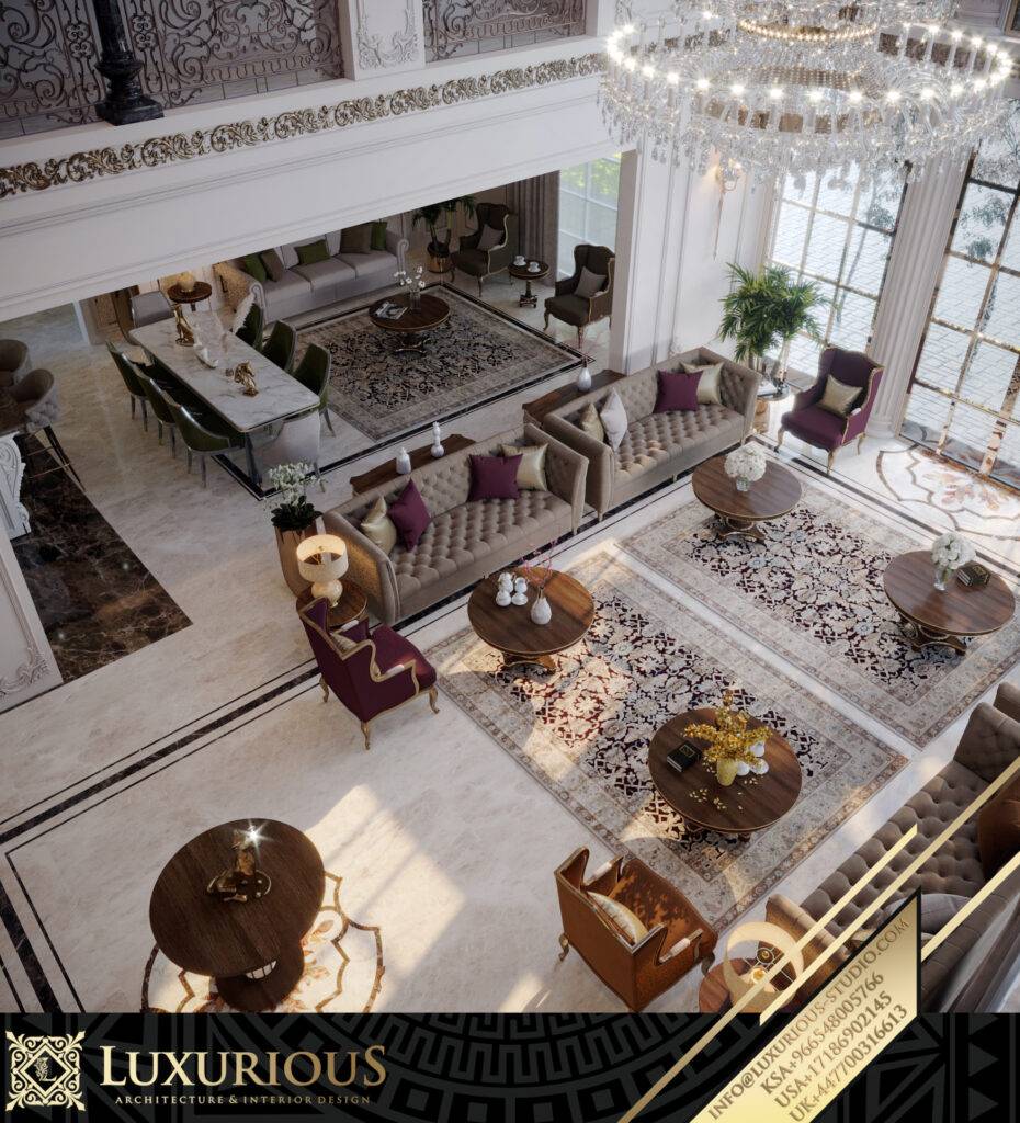 Luxury Sala Design in Saudi Arabia