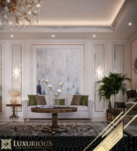 Luxury Sala Design in Saudi Arabia