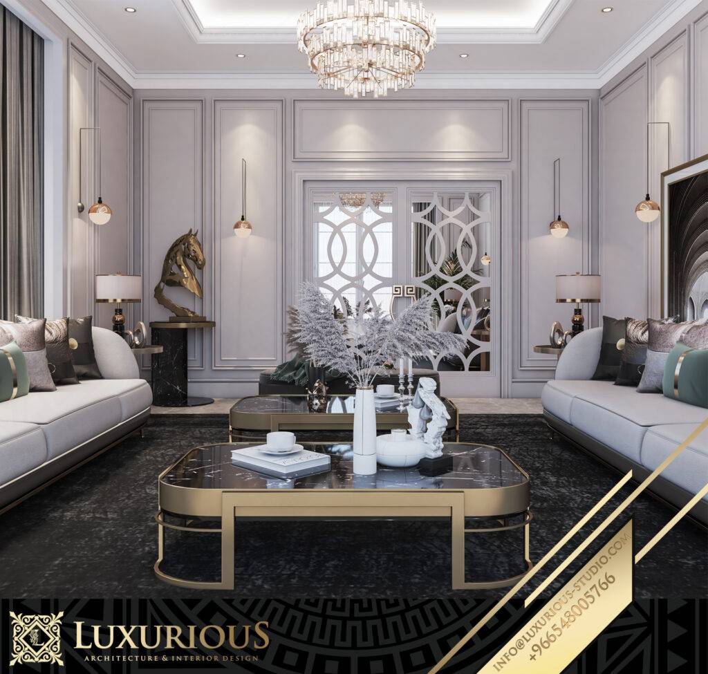 Luxury Men Majlis Project Design in Riyadh