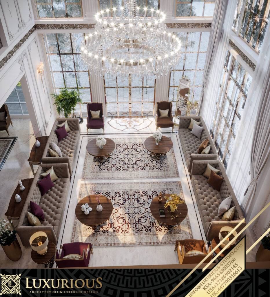Luxury Sala Design in Saudi Arabia