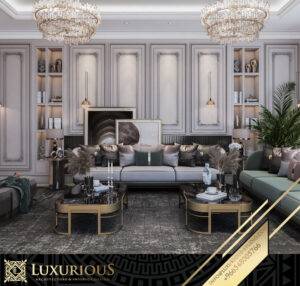 Luxury Men Majlis Project Design in Riyadh