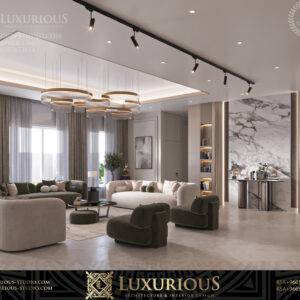 Contemporary Classic Villa Interior Design in Khobar 80 Contemporary Classic Villa Interior Design in Khobar