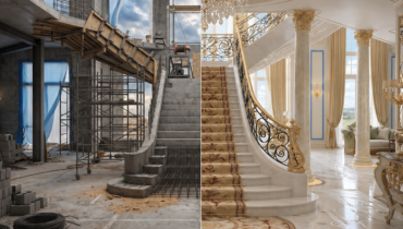 Before and After Residential Villa Projects: Interior Design and Execution from Concept to Completion
