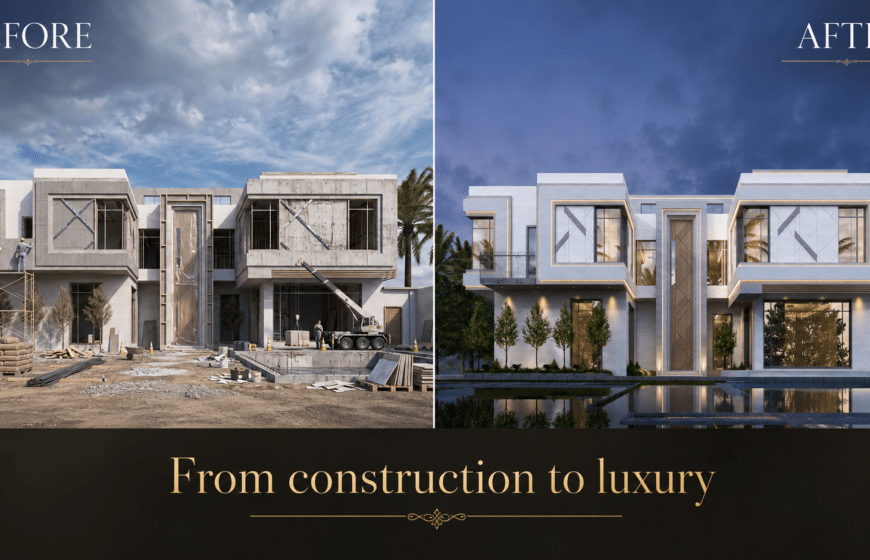 Before and After Facade Design Projects | Exterior Design and Execution