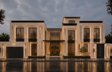 تصميم واجهة فيلا طراز الساحل الشرقي 1 Luxurious Facade 03 Watermarked
